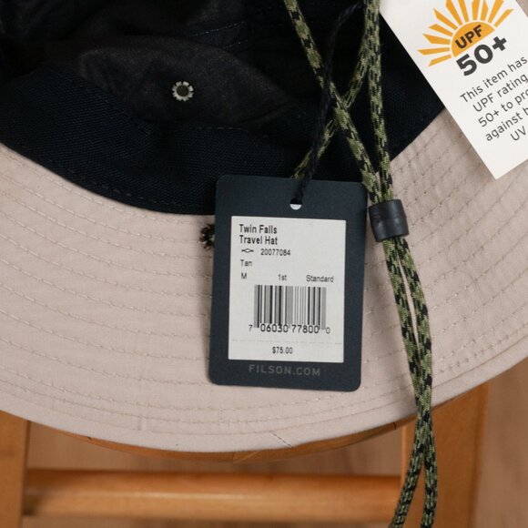 FILSON TWIN FALLS TRAVEL HAT DARK TAN XL NWT SOLD OUT | eBay Filson Twin Falls Travel Hat in Tan - Medium